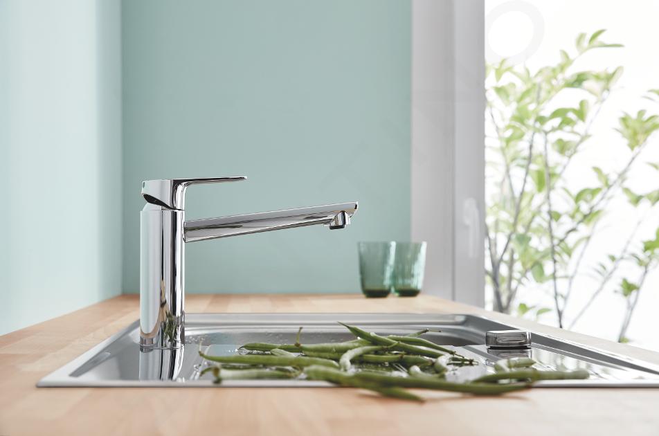 Grohe BauEdge Grifo de fregadero cromo 31693000 Sanitino.es