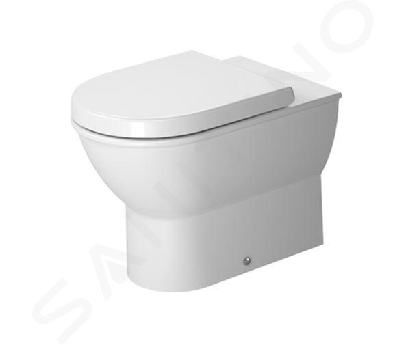 Duravit Darling New - WC à poser, évacuation horizontale, avec HygieneGlaze, blanc 2139092000