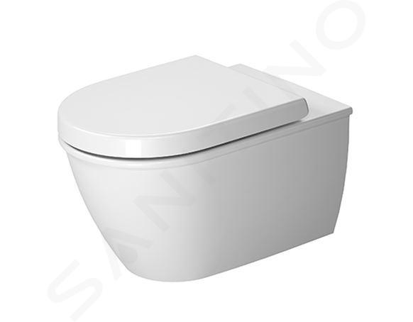 Duravit Darling New - Toaletă suspendată, cu HygieneGlaze, alb 2545092000