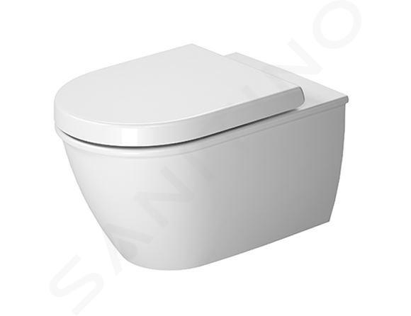 Duravit Darling New - WC suspendu, Rimless, DuraFix, blanc alpin 2557090000