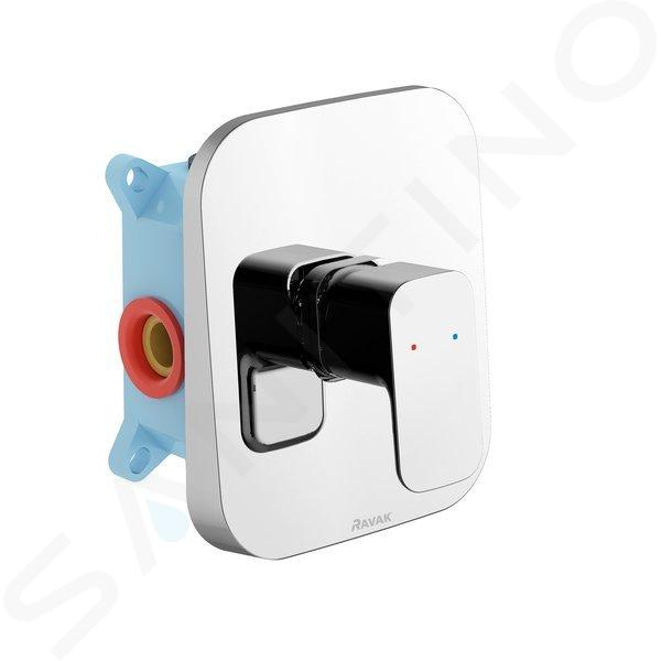 Ravak 10° Free - Mitigeur de douche TD F 062.00 encastré, avec corps, chrome X070135