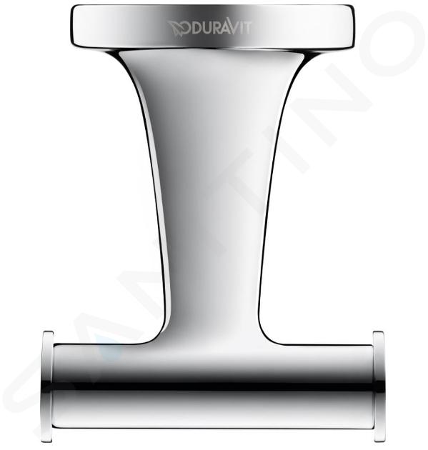 Duravit Starck T - Crochet double, chrome 0099301000