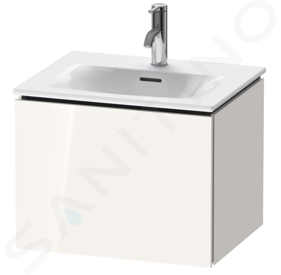 Duravit L-Cube - Umývadlová skrinka 40x52x42 cm, 1 zásuvka, lesklá biela LC613402222