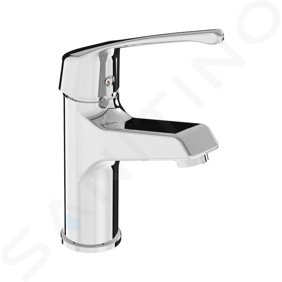 Jika Cube - Miscelatore per lavabo con leva medica, cromo H3111W10045101