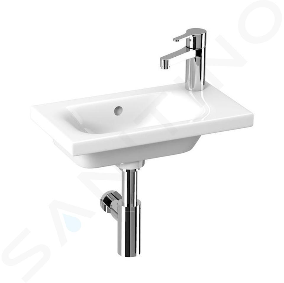 Jika Mio-N - Lave-mains 45x25 cm, avec trop-plein, blanc H8157140001061