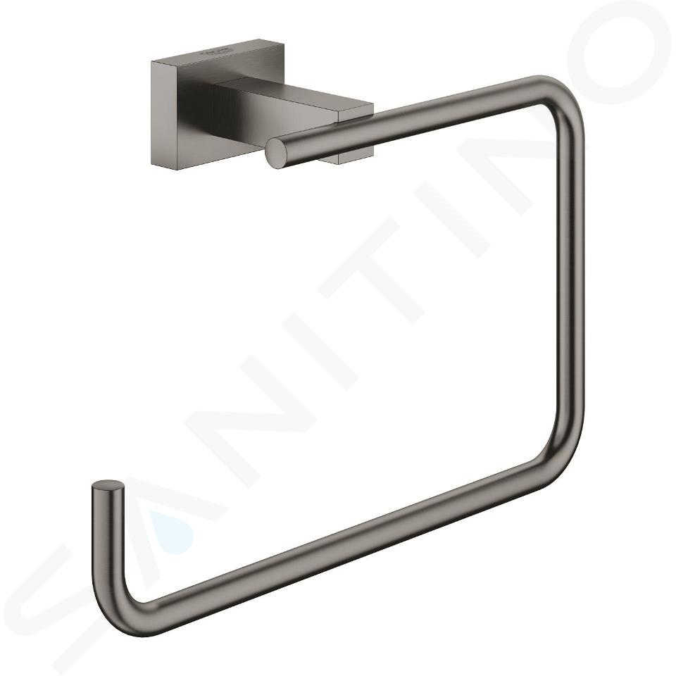 Grohe Essentials Cube - Držák na ručník, kartáčovaný Hard Graphite 40510AL1