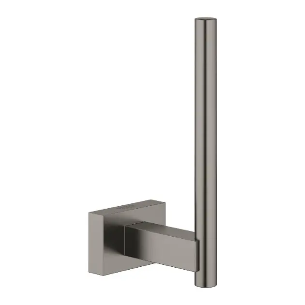 Levně Grohe Essentials Cube - Držák náhradního toaletního papíru, kartáčovaný Hard Graphite 40623AL1