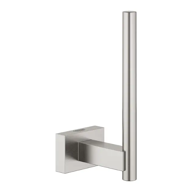 Levně Grohe Essentials Cube - Držák náhradního toaletního papíru, supersteel 40623DC1