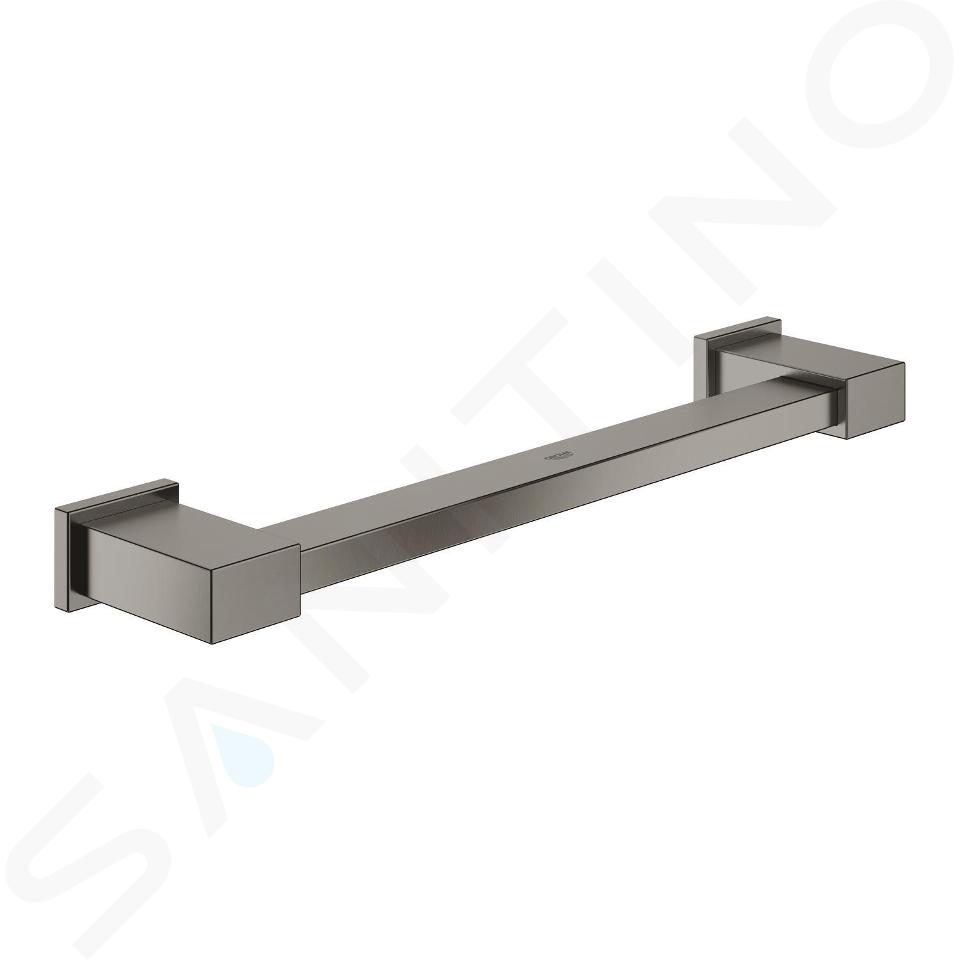 Grohe Essentials Cube - Wannengriff, Hard Graphite gebürstet 40514AL1