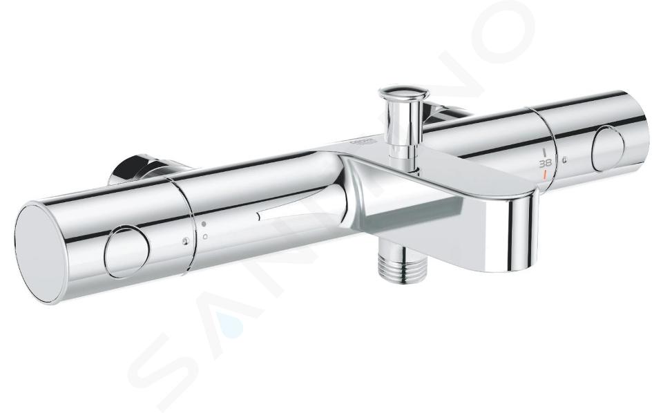 Grohe Grohtherm 800 Cosmopolitan - Grifo termostático de bañera, cromo 34770000