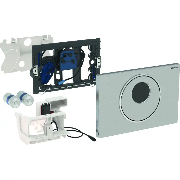 Geberit Sigma10 Elektronisches Spülkasten-System – 230 V, Für Toiletten Mit Elektronischem Antrieb, Doppelte Spülung