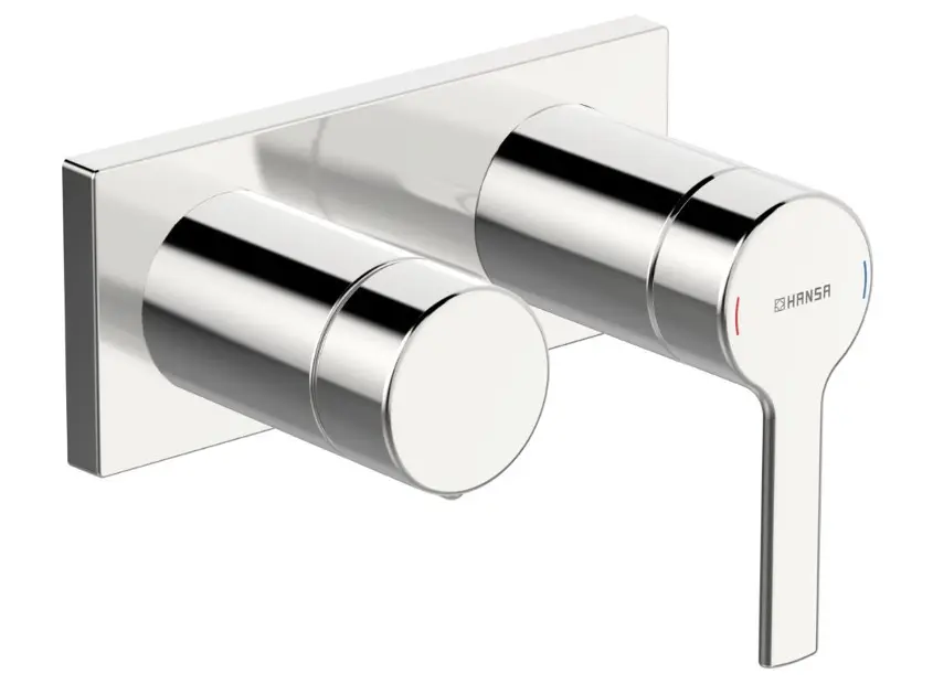 Hansa Ronda - UP-Wannenarmatur, mit Schalter für 2 Ausgänge, Chrom 44599583