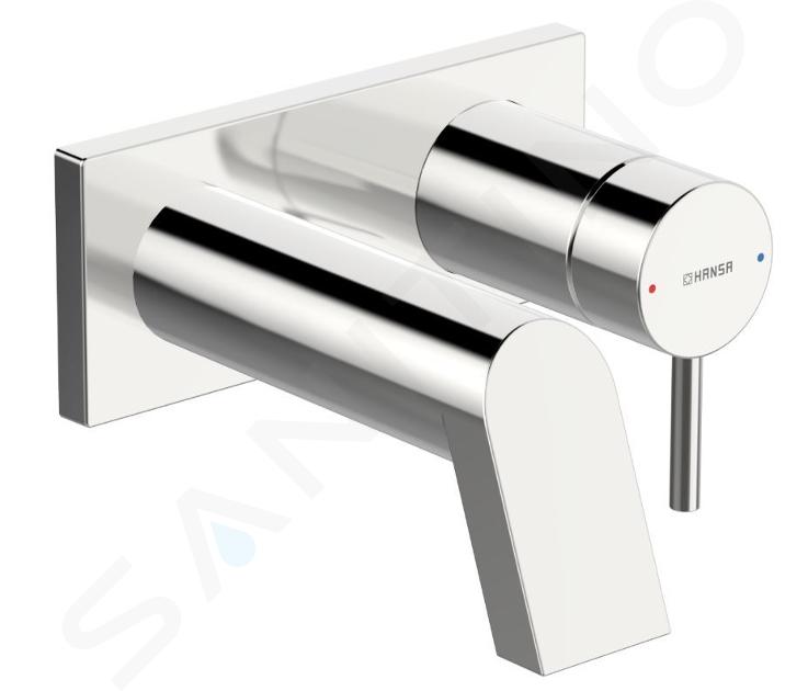 Hansa Stela - Miscelatore ad incasso per vasca da bagno, cromo 44902183
