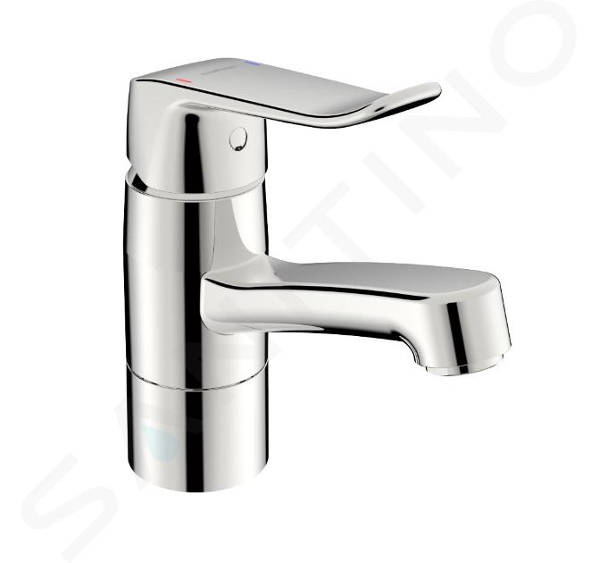 Hansa Care - Miscelatore da lavabo, con braccio di erogazione girevole, cromo 46152206