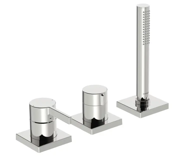 Hansa Loft - UP-Wannenarmatur, 3-Loch, Chrom 57799483