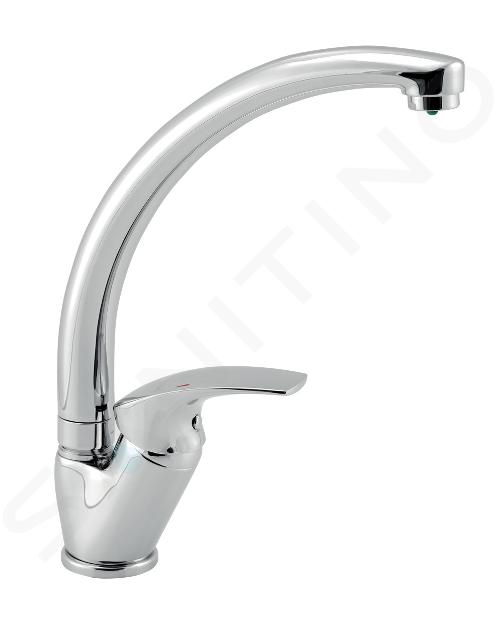 Novaservis Metalia Eco+ - Robinetterie d'évier ECO+ chrome 57014,0E