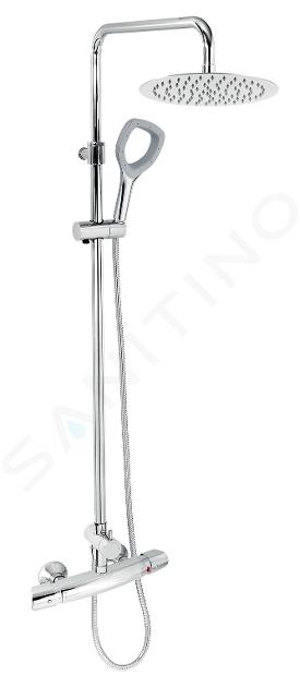 Novaservis Metalia Eco+ - Colonne de douche 250 ECO+ avec thermostat, chrome SETECO/TER,0