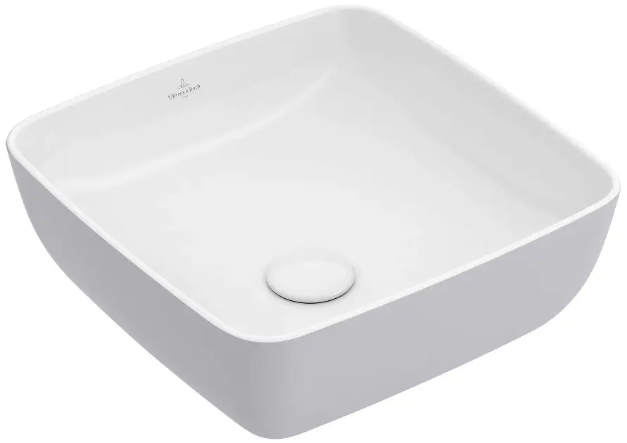 Villeroy & Boch Artis - Aufsatzwaschbecken, 41x41 cm, Full Moon ...