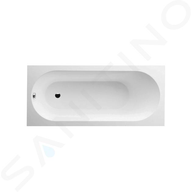 Villeroy & Boch Oberon - Baignoire Solo 1700x750x450 mm, Quaryl, blanc UBQ170OBE2V-01