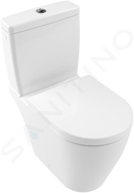 Villeroy & Boch Avento - WC kombi mísa, DirectFlush, alpská bílá 5644R001