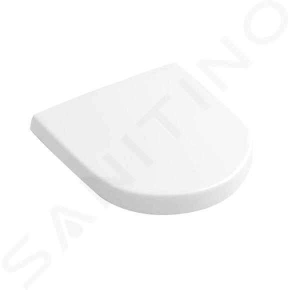 Villeroy & Boch Subway 2.0 - Asiento de WC Comfort, SoftClosing, blanco alpino 9M86S101