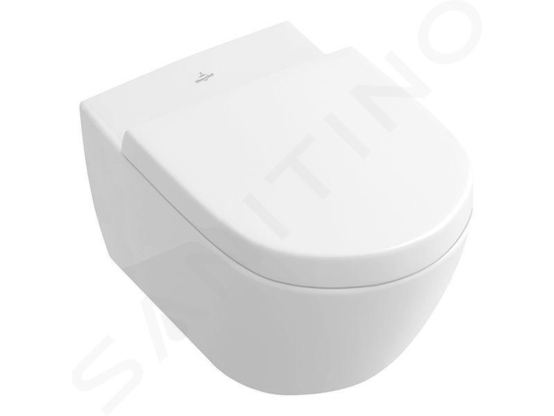 Villeroy & Boch Subway 2.0 - Inodoro suspendido, DirectFlush, blanco alpino 5614R001