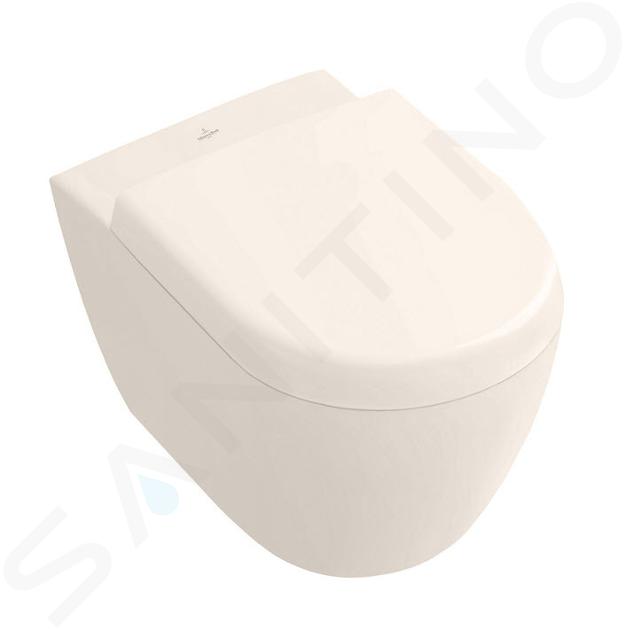 Villeroy & Boch Subway 2.0 - WC a parete, DirectFlush, CeramicPlus, Pergamon 5614R0R3