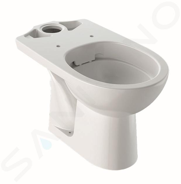 Geberit Selnova - Staande toiletpot, afvoer achteraan, 665x356 Rimfree, wit 500.283.01.1 | Sanitino.be/nl