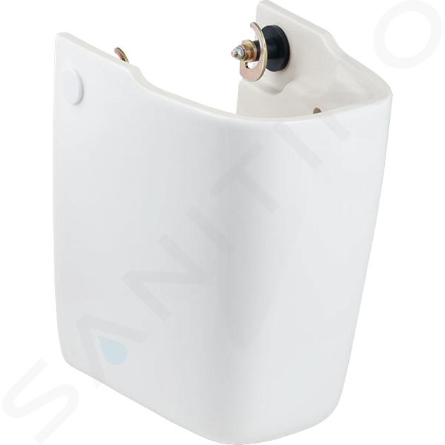 Geberit Selnova Compact - Halbsäule zum Handwaschbecken, Weiß 501.448.00.1