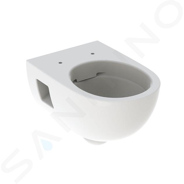 Geberit Selnova - WC wiszące, 530x360 mm, bez krawędzi, białe 501.545.01.1