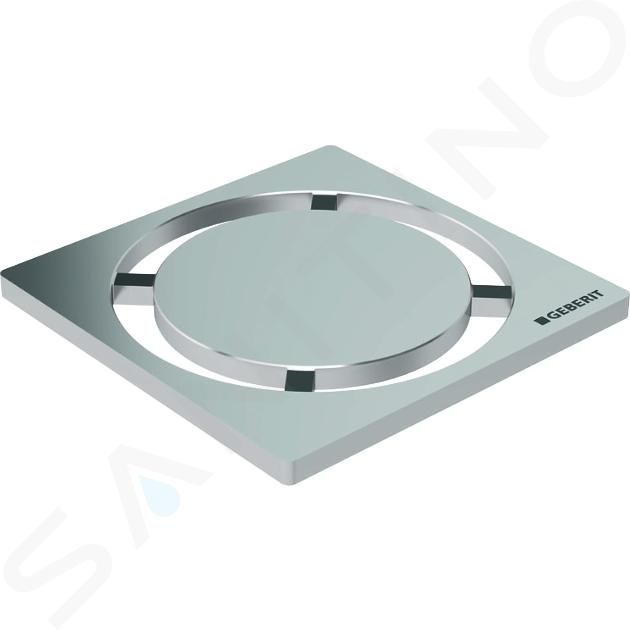 Geberit Accessoires - Grille inox Circle pour évacuation de douche 154.311.00.1