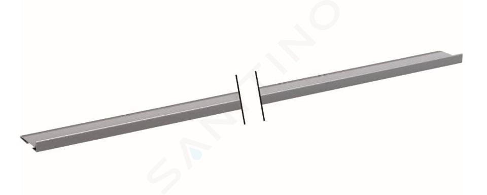 Geberit Accesorii - Profil de colectare pentru scurgere de duș în perete, 1150 mm, inox periat 154.340.FW.1