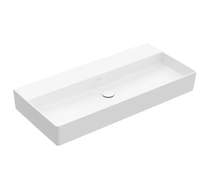 Levně Villeroy & Boch Memento 2.0 - Umyvadlo 100x47 cm, bez přepadu, bez otvoru pro baterii, alpská bílá 4A22A301