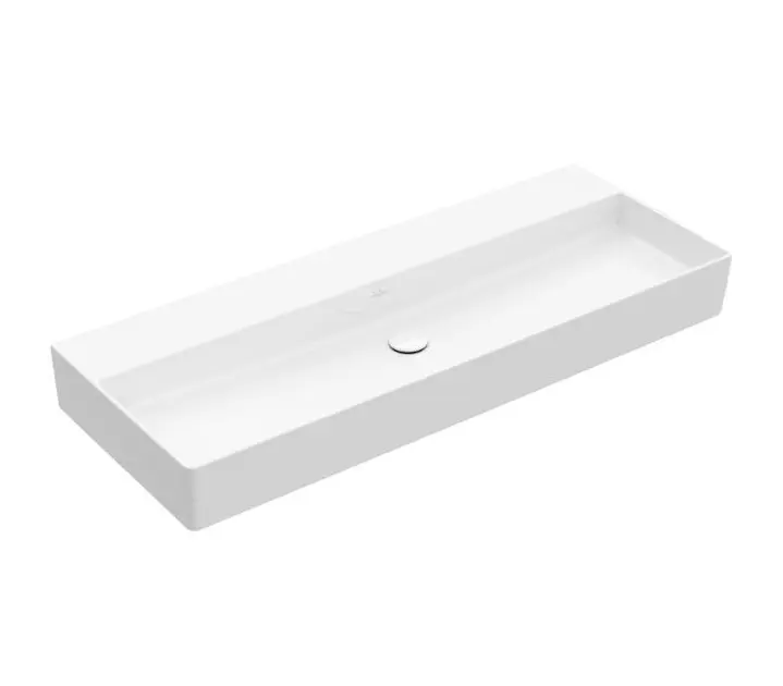 Villeroy & Boch Memento 2.0 - Umývadlo nábytkové 120x47 cm, bez prepadu, bez otvoru na batériu, alpská biela 4A22CF01