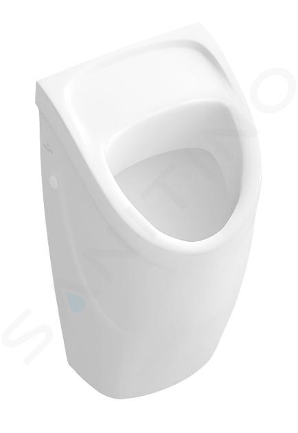 Villeroy & Boch O.novo - Urinale ad aspirazione Compact, ingresso posteriore, bianco alpino 75570001