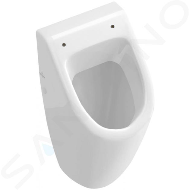 Villeroy & Boch Subway - Urinoir à action siphonique pour installation avec abattant, CeramicPlus, Stone White 751301RW