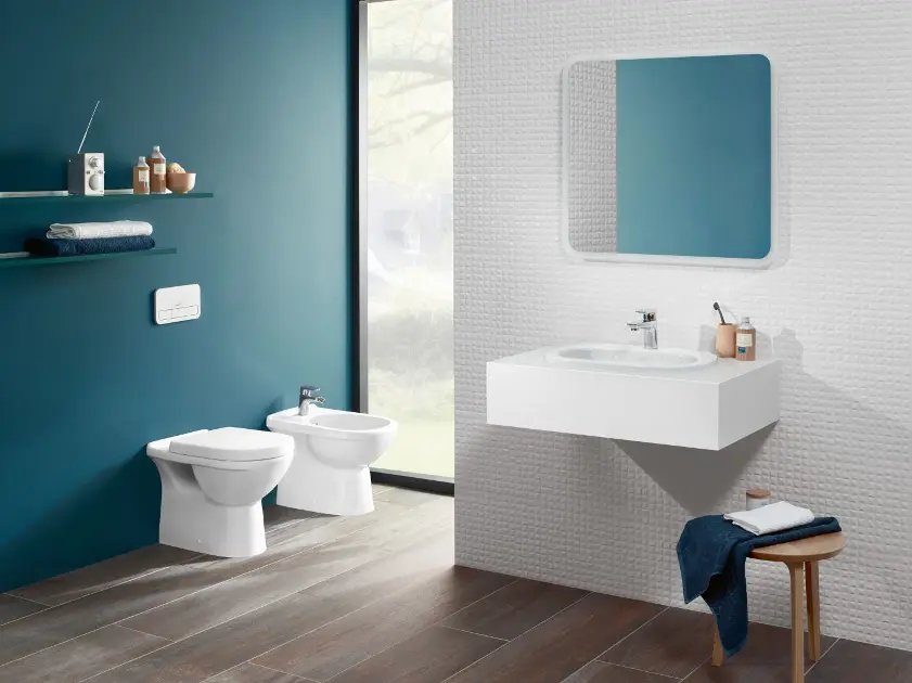 Villeroy & Boch O.novo - WC a terra, scarico Vario, bianco alpino 56571001