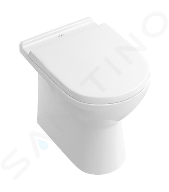 Villeroy & Boch O.novo - Stojící WC, Vario odpad, alpská bílá 56571001