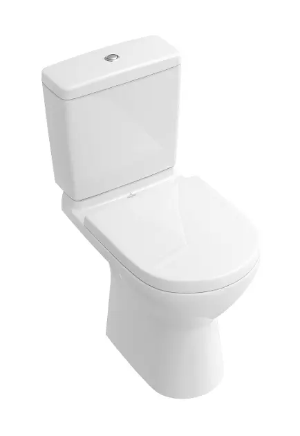 Villeroy & Boch O.novo - WC kombi misa, spodný odpad, alpská biela 56610101