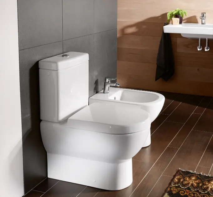 Villeroy & Boch Subway cuvette de WC, coude Vario, blanc alpin