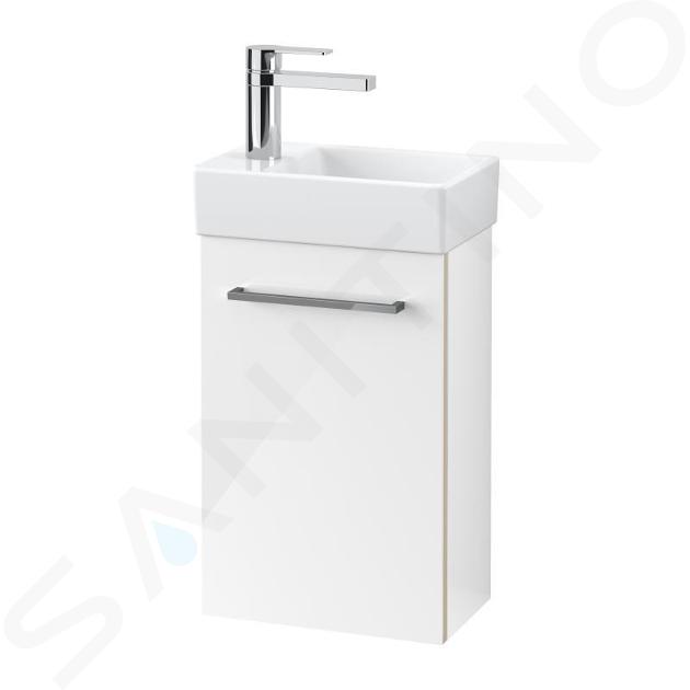 Villeroy & Boch Avento - Mueble de lavabo, 34x51x20 cm, 1 puerta, Crystal White A87600B4