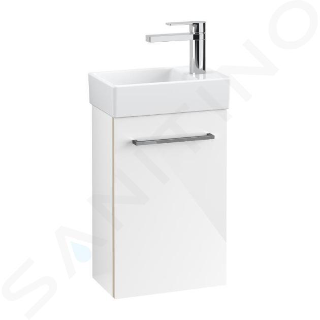 Villeroy & Boch Avento - Meuble-vasque, 34x51x20 cm, 1 porte, Crystal White A87601B4
