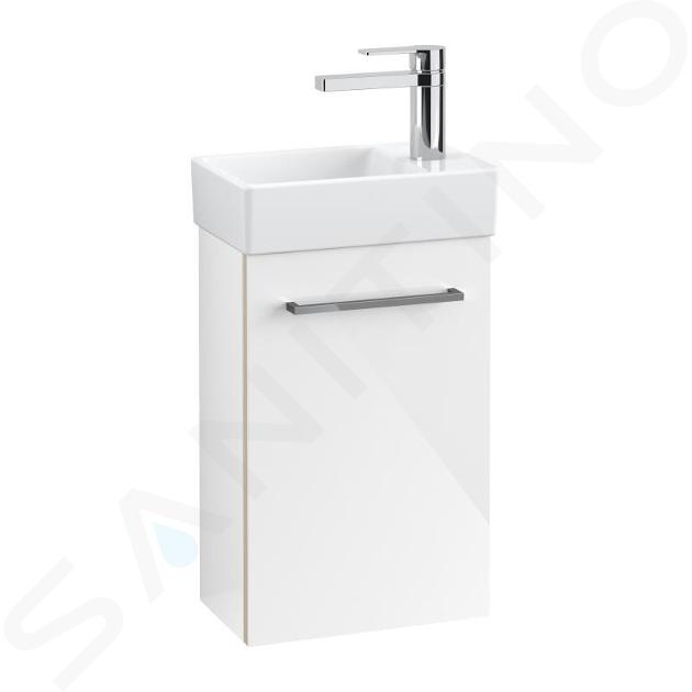 Villeroy & Boch Avento - Mobile da lavabo, 34x51x20 cm, anta singola, Crystal White A87601B4