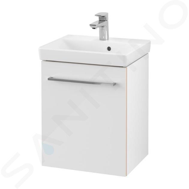 Villeroy & Boch Avento - Mueble de lavabo, 43x51x35 cm, 1 puerta, Crystal White A88701B4