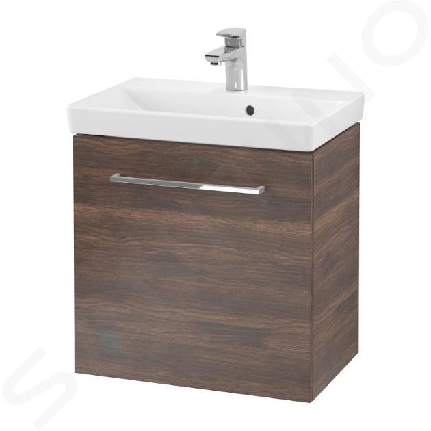 Villeroy & Boch Avento - Wastafelkast, 53x51x35 cm, 1 deur, Arizona Oak A88801VH