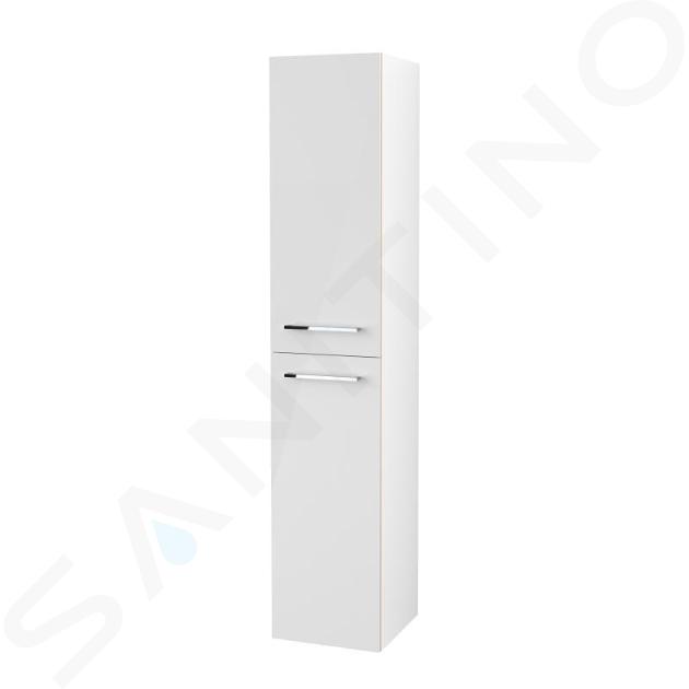 Villeroy & Boch Avento - Armario alto, 35x176x37 cm, 2 puertas, Crystal White A89401B4