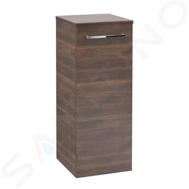 Villeroy & Boch Avento - Armario lateral, 350x890x373 mm, 1 puerta, Arizona Oak A89500VH