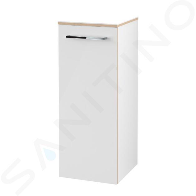 Villeroy & Boch Avento - Seitenschrank, 35x89x37 cm, 1 Tür, Crystal White A89501B4