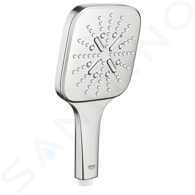 Grohe Rainshower SmartActive Cube - Brausearmatur 130, 6,8 L/Min, 3 Strahlarten, supersteel 26582DC0