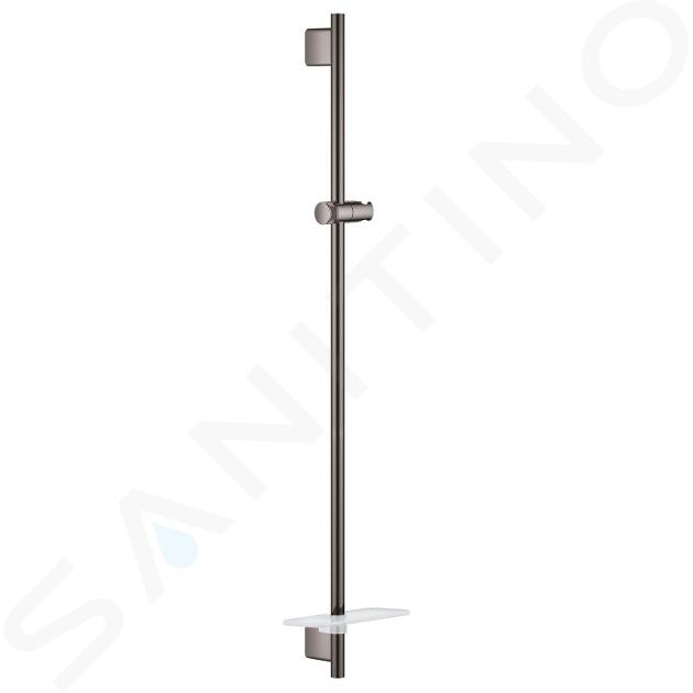 Grohe Rainshower SmartActive - Sprchová tyč s poličkou, 900 mm, Hard Graphite 26603A00